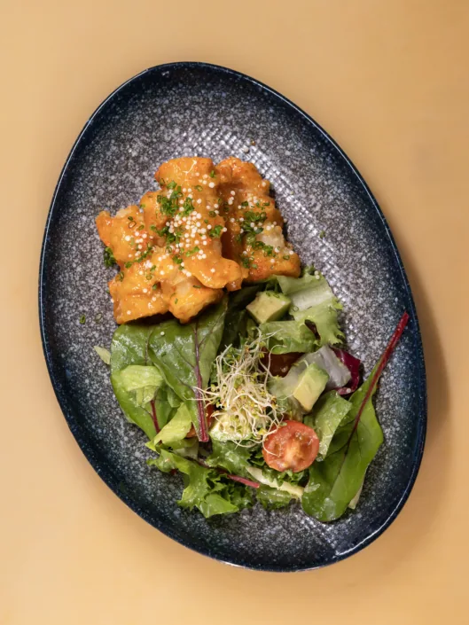Dishes prepared at Sushi Roll Sandviken